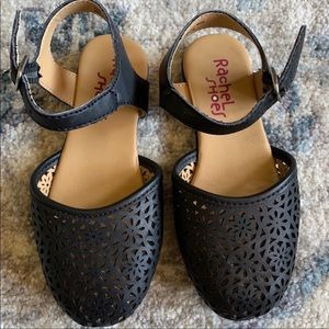 Rachel Shoes Sandals Black Closed Round Toe